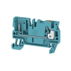 WEIDMÜLLER - Durchgangs-Reihenklemme, PUSH IN, 2.5mm², 800V, 24A, blau