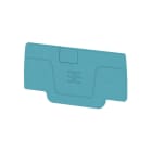 WEIDMÜLLER - Abschlussplatte (Klemmen), 52.75x2.1mm, blau