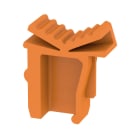 WEIDMÜLLER - Klemmenabdeckung, Wemid, orange, H:10.1mm, B:4.8mm, T:14.27mm