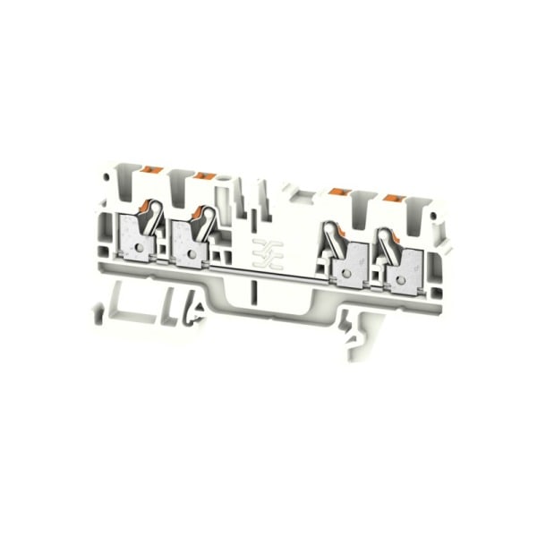WEIDMÜLLER - Durchgangs-Reihenklemme, PUSH IN, 2.5mm², 800V, 24A, weiß
