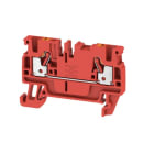 WEIDMÜLLER - Durchgangs-Reihenklemme, PUSH IN, 2.5mm², 800, 24A, rot