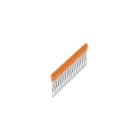 WEIDMÜLLER - Querverbinder, gesteckt, Pole:20, Raster 5.1mm, Isol., 24A, orange