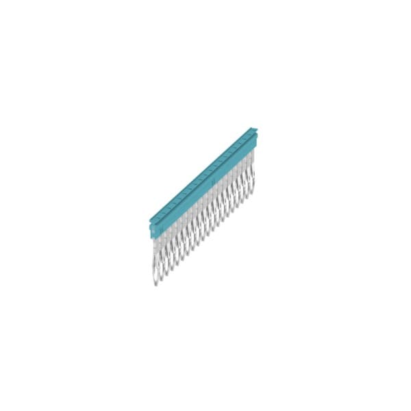 WEIDMÜLLER - Querverbinder, gesteckt, Pole:20, Raster 5.1mm, Isol., 24A, blau
