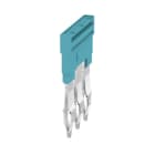 WEIDMÜLLER - Querverbinder, gesteckt, Pole:3, Raster 6.1mm, Isol., 32A, blau