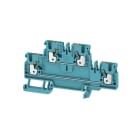 WEIDMÜLLER - Mehrstock-Reihenklemme, PUSH IN, 2.5mm², 800V, 24A, blau