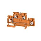 WEIDMÜLLER - Mehrstock-Reihenklemme, PUSH IN, 2.5mm², 800V, 24A, orange
