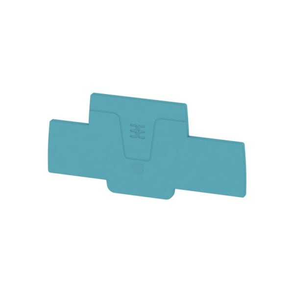 WEIDMÜLLER - Abschlussplatte (Klemmen), 88.25x2.1mm, blau