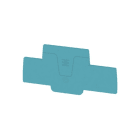 WEIDMÜLLER - Abschlussplatte (Klemmen), 88.25x2.1mm, blau