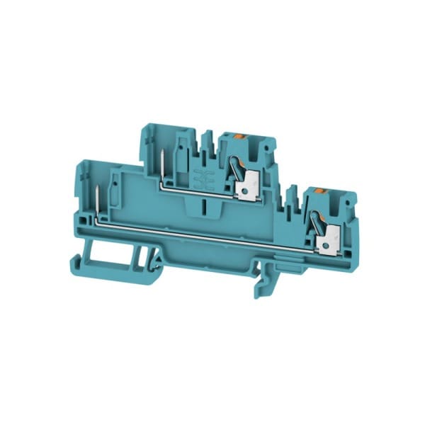 WEIDMÜLLER - Mehrstock-Reihenklemme, PUSH IN, 2.5mm², 800V, 24A, blau