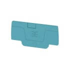 WEIDMÜLLER - Abschlussplatte (Klemmen), 52.76x2.1mm, blau