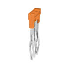 WEIDMÜLLER - Querverbinder, gesteckt, Pole:3, Raster 3.5mm, Isol., 17.5A, orange