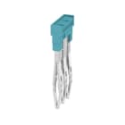 WEIDMÜLLER - Querverbinder, gesteckt, Pole:3, Raster 3.5mm, Isol., 17.5A, blau