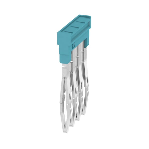 WEIDMÜLLER - Querverbinder, gesteckt, Pole:4, Raster 3.5mm, Isol., 17.5A, blau