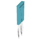 WEIDMÜLLER - Querverbinder, gesteckt, Pole:2, Raster 8mm, Isol., 41A, blau