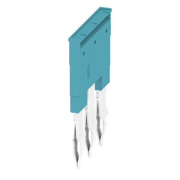 WEIDMÜLLER - Querverbinder, gesteckt, Pole:3, Raster 8mm, Isol., 41A, blau