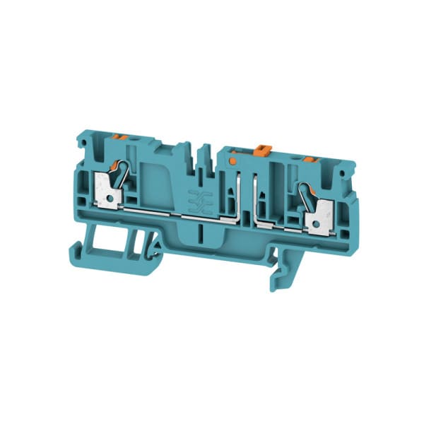 WEIDMÜLLER - Prüftrenn-Reihenklemme ADT, PUSH IN, 2.5mm², 500V, 20A, blau