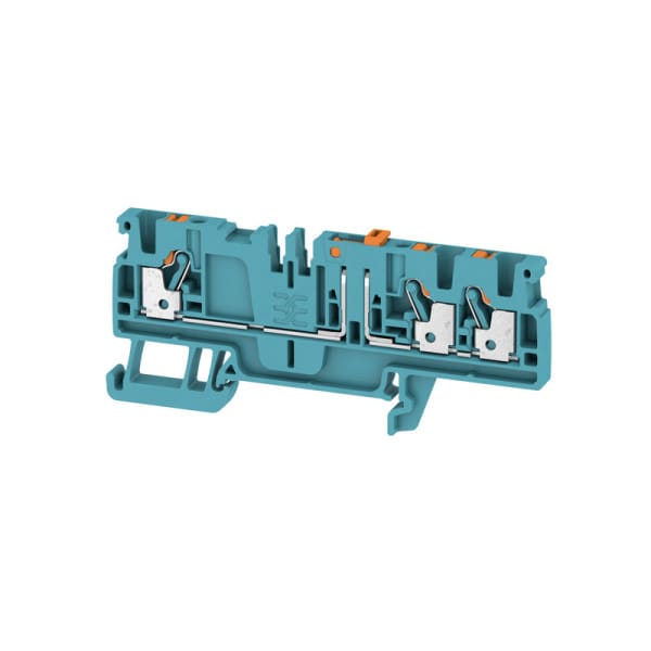 WEIDMÜLLER - Prüftrenn-Reihenklemme ADT, PUSH IN, 2.5mm², 500V, 20A, blau