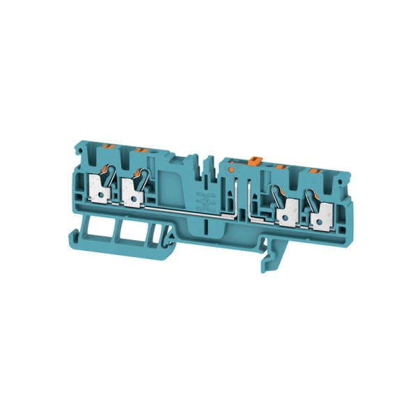 WEIDMÜLLER - Prüftrenn-Reihenklemme ADT, PUSH IN, 2.5mm², 500V, 20A, blau