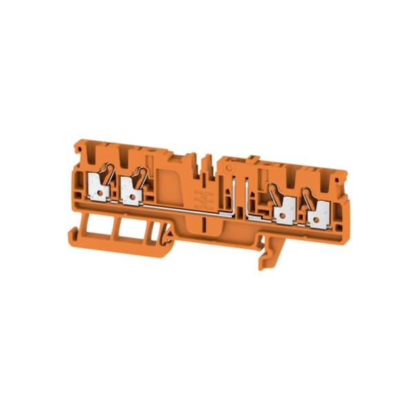 WEIDMÜLLER - Prüftrenn-Reihenklemme ADT, PUSH IN, 2.5mm², 500V, 20A, orange