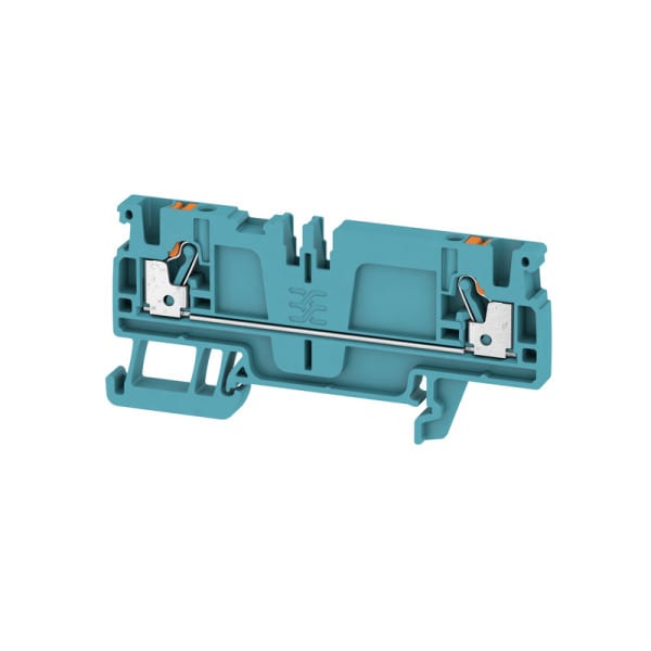 WEIDMÜLLER - Durchgangs-Reihenklemme, PUSH IN, 2.5mm², 800V, 24A, blau