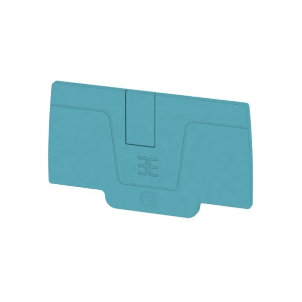 WEIDMÜLLER - Abschlussplatte (Klemmen), 64.93x2.1mm, blau