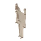 WEIDMÜLLER - Abschlussplatte (Klemmen), 16.5x0.55mm, dunkelbeige