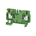 WEIDMÜLLER - Durchgangs-Reihenklemme, PUSH IN, 4mm², 800V, 32A, grün