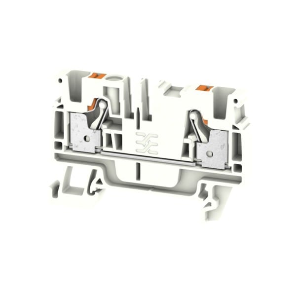 WEIDMÜLLER - Durchgangs-Reihenklemme, PUSH IN, 4mm², 800V, 32A, weiß