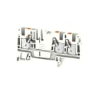 WEIDMÜLLER - Durchgangs-Reihenklemme, PUSH IN, 4mm², 800V, 32A, weiß