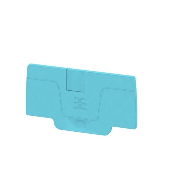 WEIDMÜLLER - Abschlussplatte (Klemmen), 58x2.1mm, blau