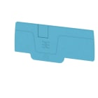 WEIDMÜLLER - Abschlussplatte (Klemmen), 71.9x2.1mm, blau