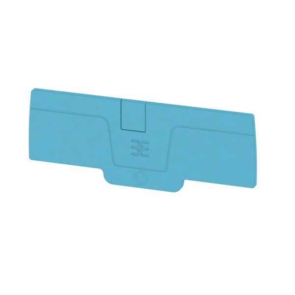 WEIDMÜLLER - Abschlussplatte (Klemmen), 85.8x2.1mm, blau