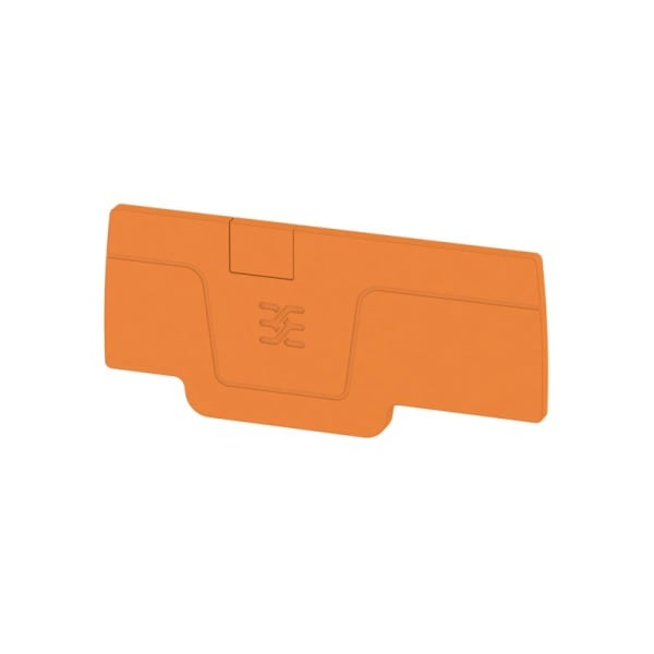 WEIDMÜLLER - Abschlussplatte (Klemmen), 64.15x2.1mm, orange