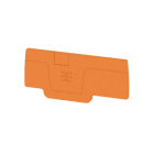 WEIDMÜLLER - Abschlussplatte (Klemmen), 64.15x2.1mm, orange