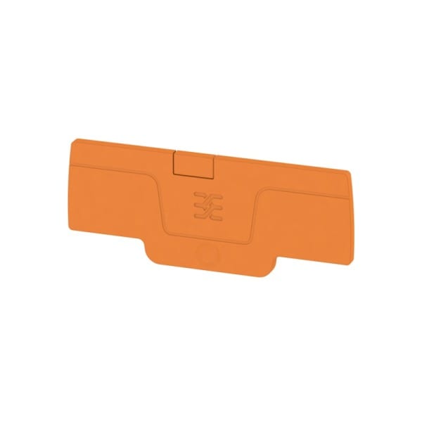 WEIDMÜLLER - Abschlussplatte (Klemmen), 65.7x2.1mm, orange