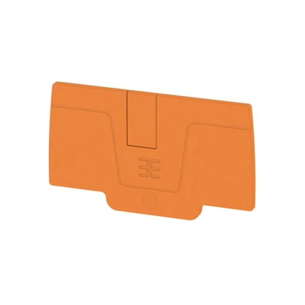 WEIDMÜLLER - Abschlussplatte (Klemmen), 64.93x2.1mm, orange