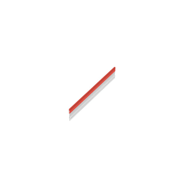 WEIDMÜLLER - Querverbinder, gesteckt, Pole:50, Raster 6.1mm, Isoliert, 32A, rot