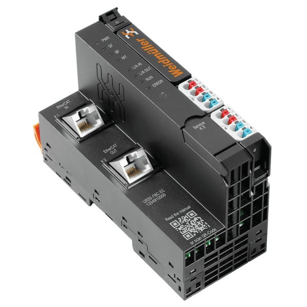 WEIDMÜLLER - Remote-IO-Feldbus-Koppler, IP20, Ethernet, EtherCAT