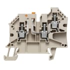 WEIDMÜLLER - Prüftrenn-Reihenklemme WTR, Schraub, 4mm², 500V, 27A, dbg