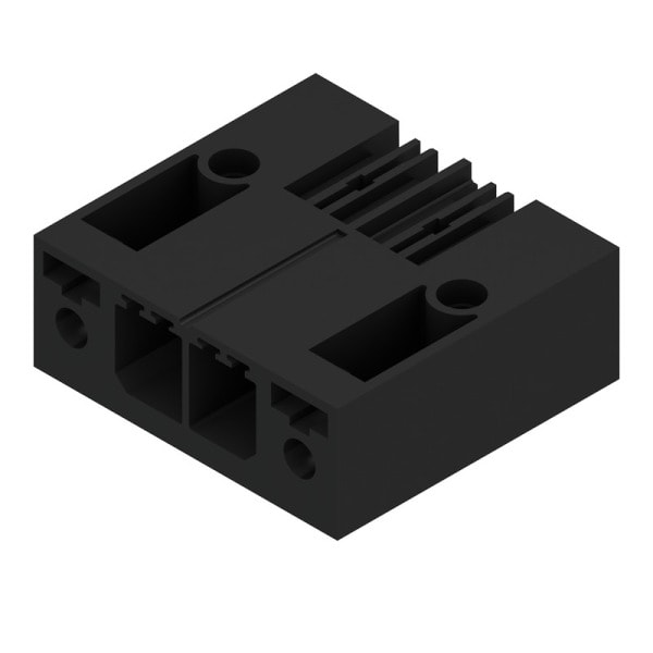 WEIDMÜLLER - Leiterplattensteckverbinder (Platine), 7.62mm, Polzahl: 2, Abgangswinkel: 90°