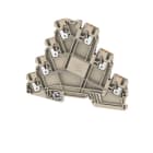 WEIDMÜLLER - Motoranschlussklemme, PUSH IN, 2.5, 690V, 22A, dunkelbeige