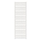 WEIDMÜLLER - Kabelmarkierer SlimFix R, 3-3.7mm, 12x5.8mm, PA 66, weiß