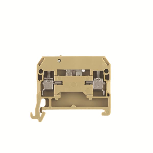 WEIDMÜLLER - Prüftrenn-Reihenklemme SAK, Schraub, 4mm², 400V, 10A, beige/gelb