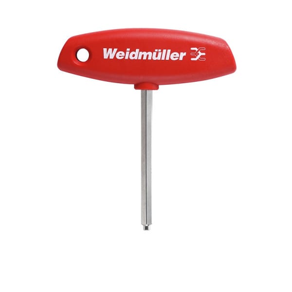 WEIDMÜLLER - Innensechskantschlüssel, Form: Stift, Größe: 6, Klingenlänge: 80mm
