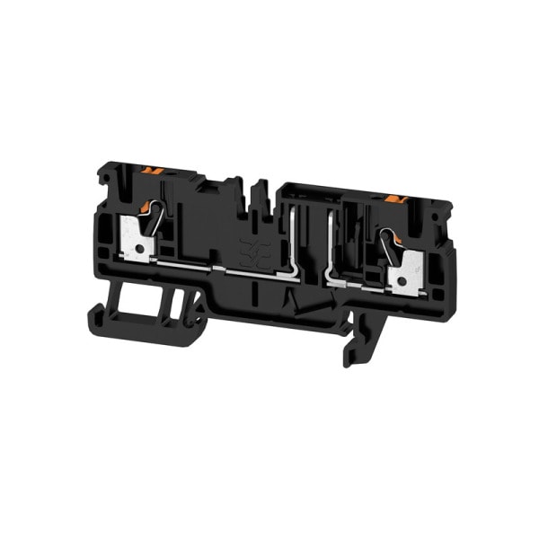 WEIDMÜLLER - Sicherungs-Reihenklemme, ohne LED, PUSH IN, 2.5mm², 250V, 10A, schwarz