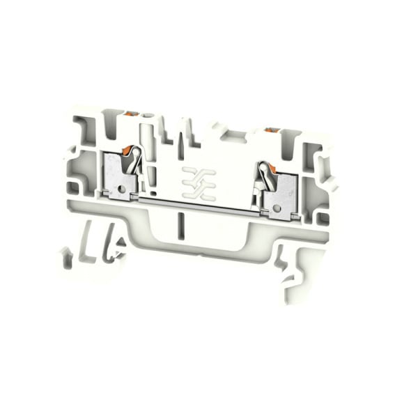 WEIDMÜLLER - Durchgangs-Reihenklemme, PUSH IN, 1.5mm², 500V, 17.5A, weiß