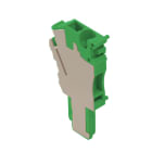 WEIDMÜLLER - Stecker (Klemmen), Steckanschluss, 2.5mm², 500V, 24A, Polzahl: 1, grün