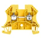 WEIDMÜLLER - Durchgangs-Reihenklemme, Schraubanschl, 4mm², 800V, 32A