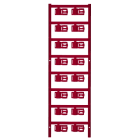 WEIDMÜLLER - Kabelmarkierer SlimFix Clip, 3.5-7mm, 12.5mm, PA 66, rot