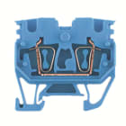 WEIDMÜLLER - Durchgangs-Reihenklemme, Zugfederanschluss, 2.5mm², 800V, 24A, blau